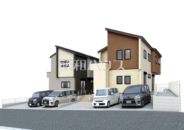 完成予想図（外観）　【糟屋郡志免町桜丘１丁目】