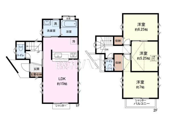 ≪間取り図≫ 家族の存在を近くに感じ、心安らぐこの空間はいつも心地よく、気が付けば楽しい一日が終わろうとしている、そんな憩いのリビングです。 　【調布市調布ケ丘４丁目】