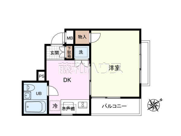 間取図　【スターハイツ上祖師谷】