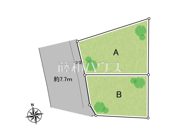 全体区画図　【糸満市字兼城】