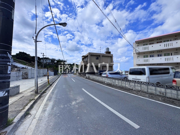 接道状況および現場風景　【糸満市字兼城】