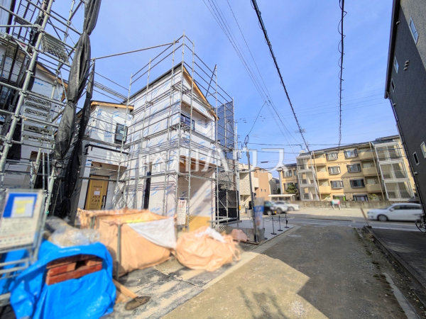 接道状況および現場風景　【福岡市南区井尻４丁目】