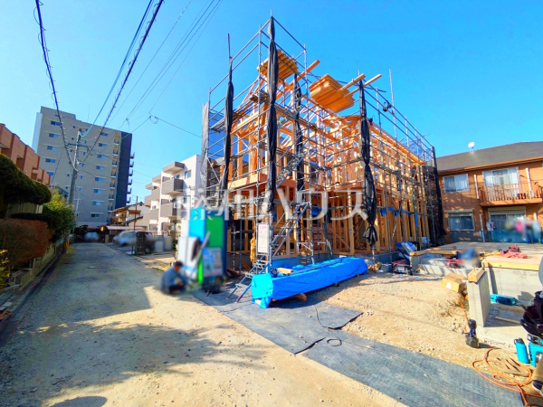 接道状況および現場風景　【福岡市南区井尻４丁目】