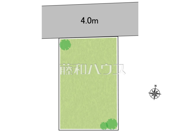 全体区画図　【東村山市秋津町２丁目】