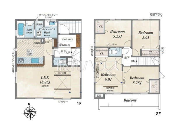 間取図　【所沢市大字松郷】周辺環境はもちろん、日当たりや設備仕様など、実際に行ってみないと分からないことも多くございます。営業担当がご案内いたしますので、お気軽にお問い合わせください。 