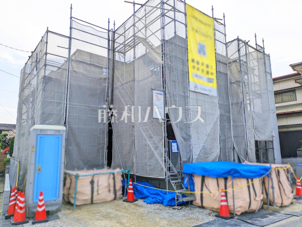 外観/ここに住む方を想像して、着々と建築しております！　【福岡市南区西長住２丁目】