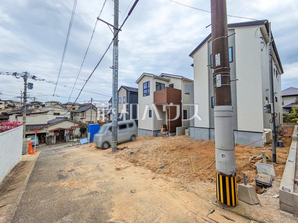 接道状況および現場風景　【福岡市南区長住１丁目】