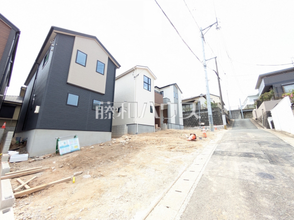 接道状況および現場風景　【福岡市南区長住１丁目】
