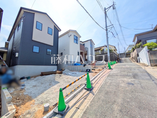 接道状況および現場風景　【福岡市南区長住１丁目】