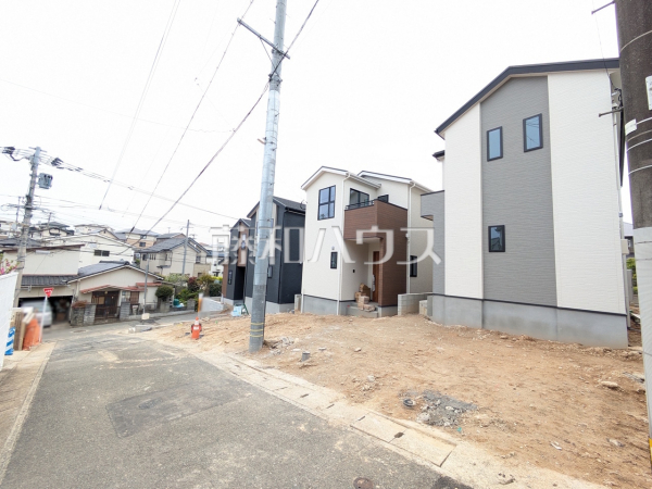 接道状況および現場風景　【福岡市南区長住１丁目】