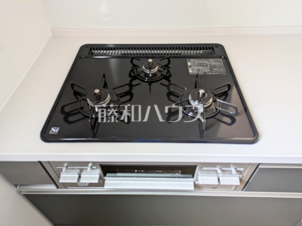 4号棟　キッチンコンロ・グリル　【福岡市南区長住１丁目】