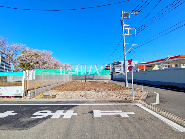 接道状況および現場風景　【稲城市東長沼】