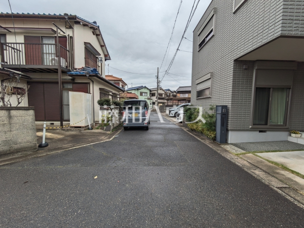 接道状況および現場風景　【春日井市六軒屋町】