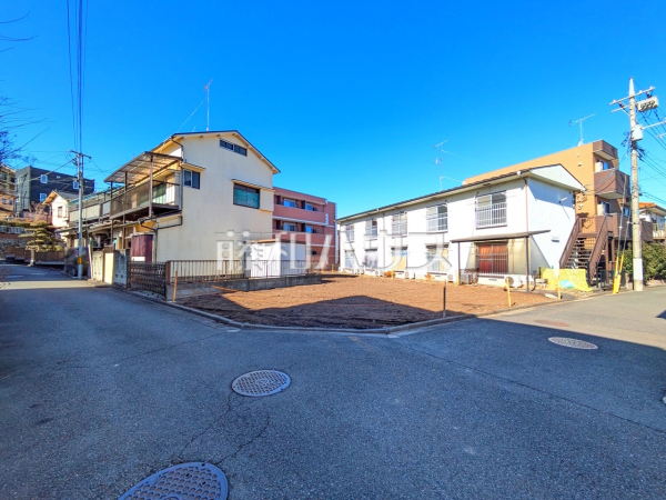 接道状況および現場風景　【八王子市万町】