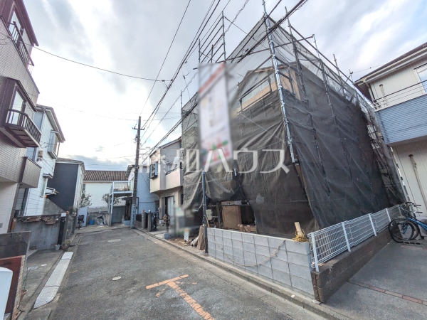 接道状況および現場風景　【新座市片山３丁目】