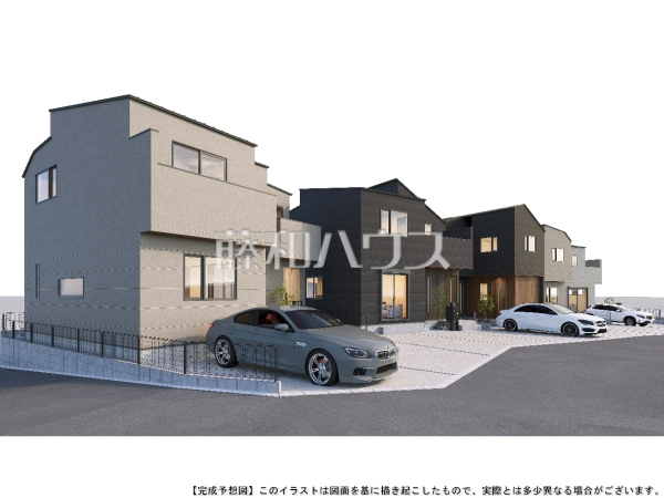 街並完成予想図　【日野市南平９丁目】