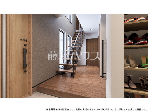 1号棟　完成予想図（内観）　【日野市南平９丁目】