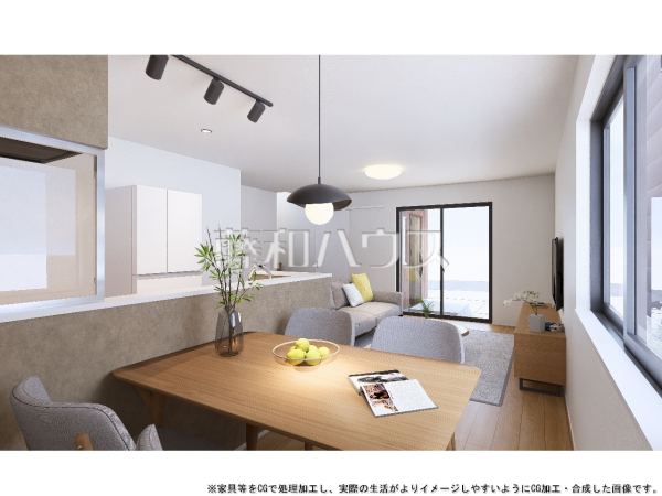 3号棟　完成予想図（内観）　【日野市南平９丁目】