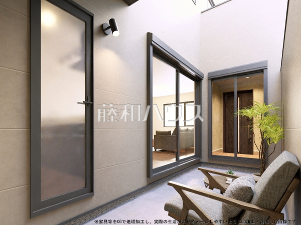 4号棟　完成予想図（外観）　【日野市南平９丁目】