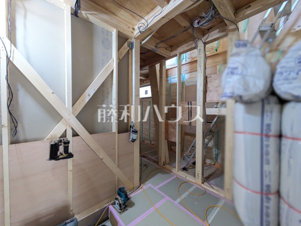 2号棟　建築中内観　【杉並区阿佐谷北１丁目】
