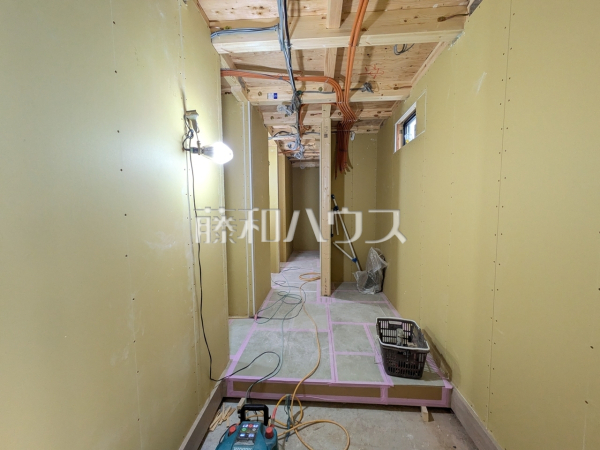4号棟　建築中内観　【杉並区阿佐谷北１丁目】