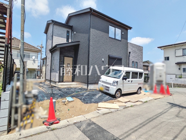 接道状況および現場風景　【八王子市長沼町】