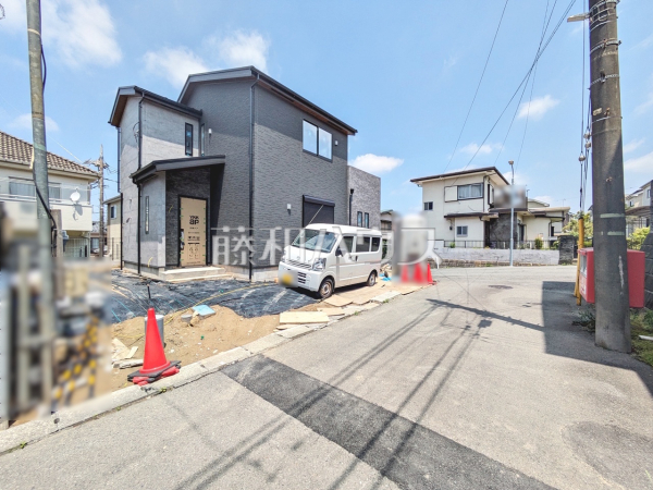 接道状況および現場風景　【八王子市長沼町】