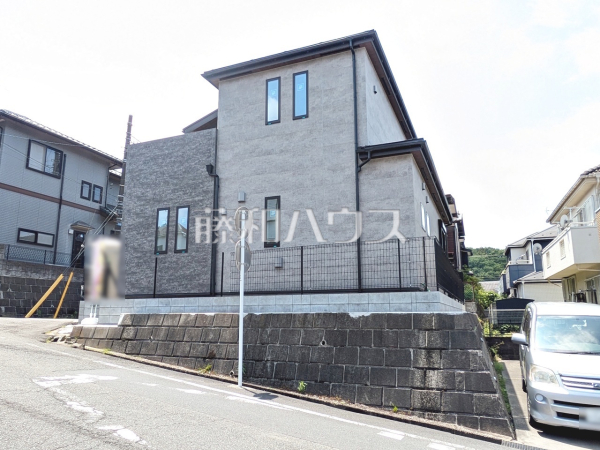 接道状況および現場風景　【八王子市長沼町】