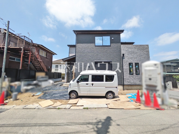 接道状況および現場風景　【八王子市長沼町】