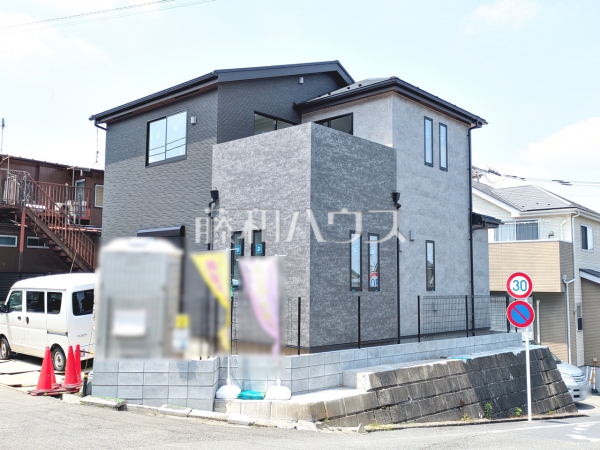 接道状況および現場風景　【八王子市長沼町】