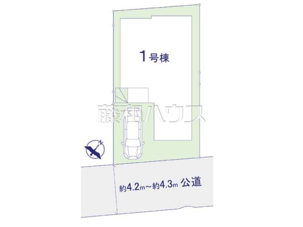全体区画図　【福岡市東区香椎駅東１丁目】