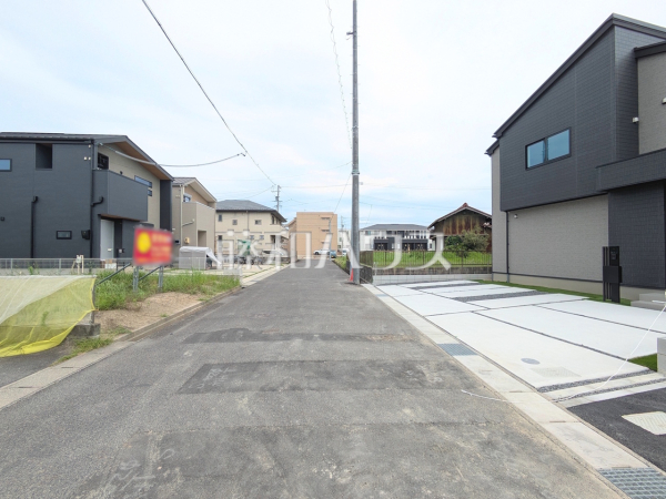 接道状況および現場風景　【名古屋市守山区大字上志段味字海東】