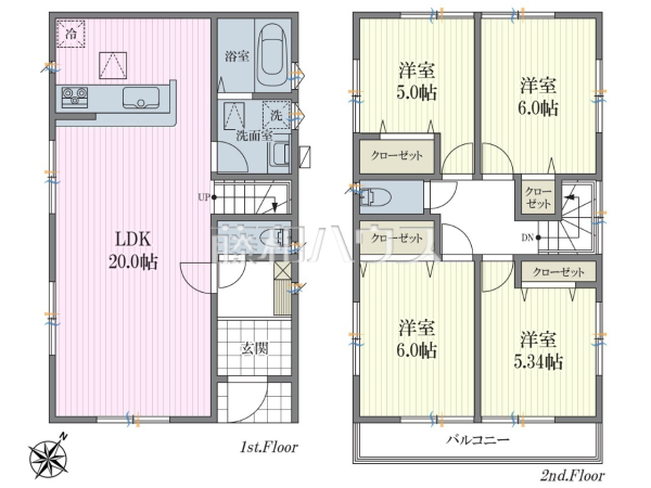 間取図　【志木市柏町２丁目】