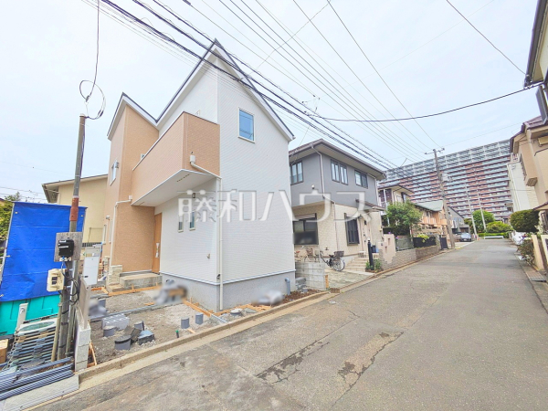 接道状況および現場風景　【西東京市新町５丁目】