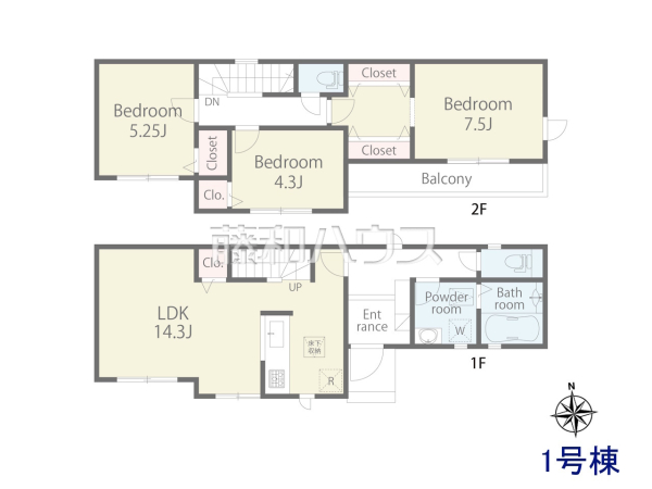 間取図　【西東京市新町５丁目】