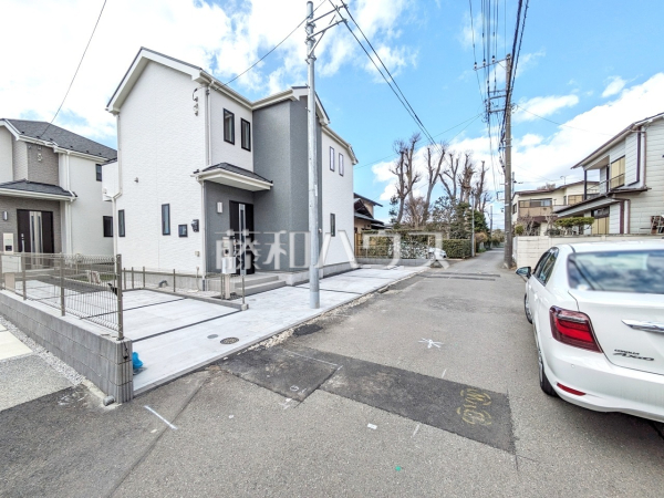 接道状況および現場風景　【小金井市貫井北町５丁目】