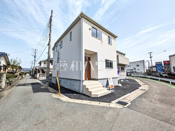 接道状況および現場風景　【福岡市早良区有田２丁目】
