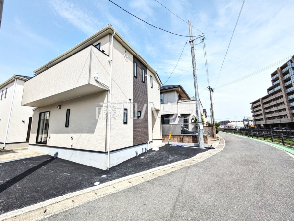 接道状況および現場風景　【福岡市早良区有田２丁目】