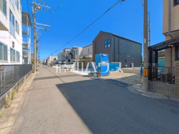 接道状況および現場風景　【春日井市西本町３丁目】