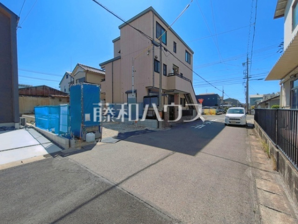 接道状況および現場風景　【春日井市西本町３丁目】