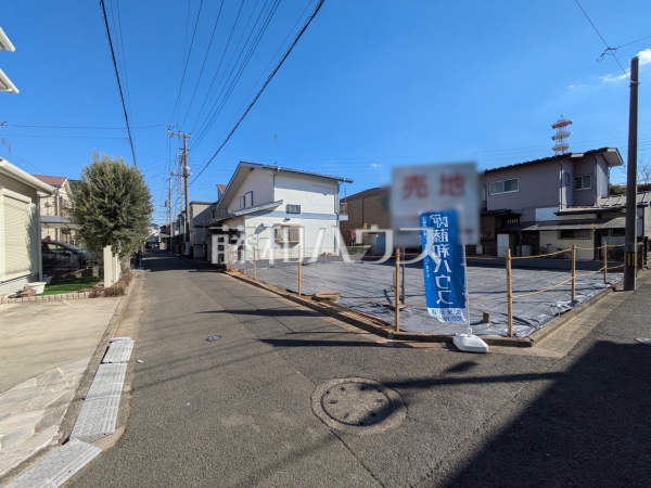 接道状況および現場風景　【東大和市向原５丁目】
