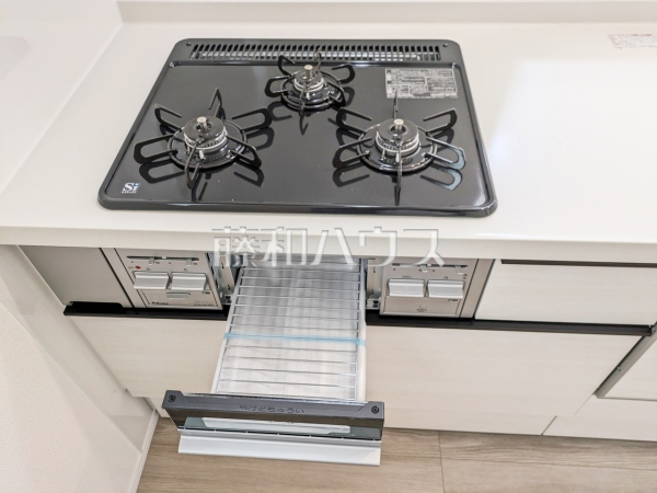 B号棟　キッチンコンロ・グリル　【小金井市貫井北町５丁目】