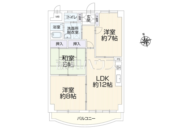 間取図 【クレールボア】 間取図 【クレールボア】