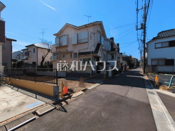 接道状況および現場風景　【東久留米市氷川台２丁目】