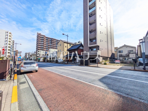 接道状況および現場風景　【八王子市八木町】