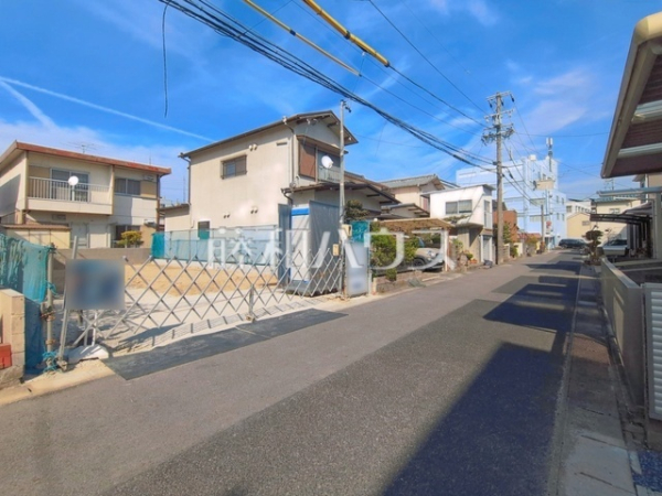 接道状況および現場風景 【名古屋市北区六が池町】 接道状況および現場風景 【名古屋市北区六が池町】