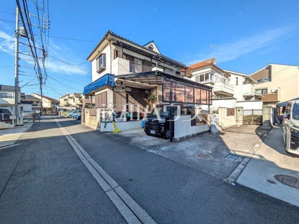 接道状況および現場風景　【武蔵村山市大南１丁目】