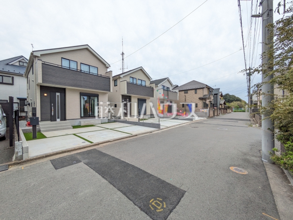 接道状況および現場風景　【小平市津田町１丁目】