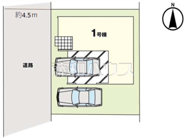全体区画図　【福岡市西区小戸３丁目】