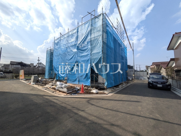 接道状況および現場風景　【三鷹市北野３丁目】